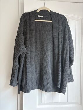 Haven Well Within Charcoal Gray Cardigan